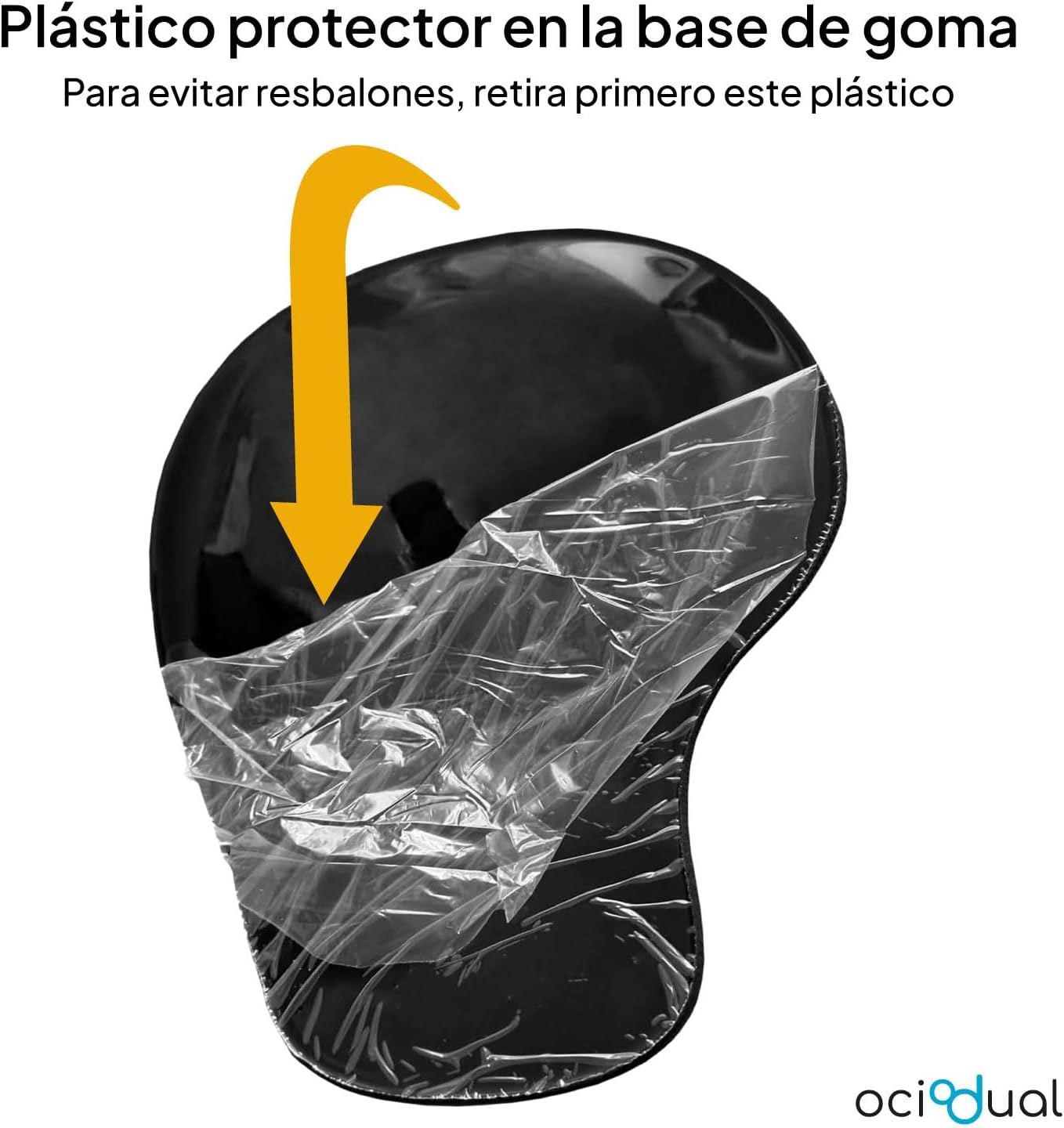 Thumbnail 6 de OcioDual Alfombrilla Reposamuñecas Azul Claro con Gel 🖱️