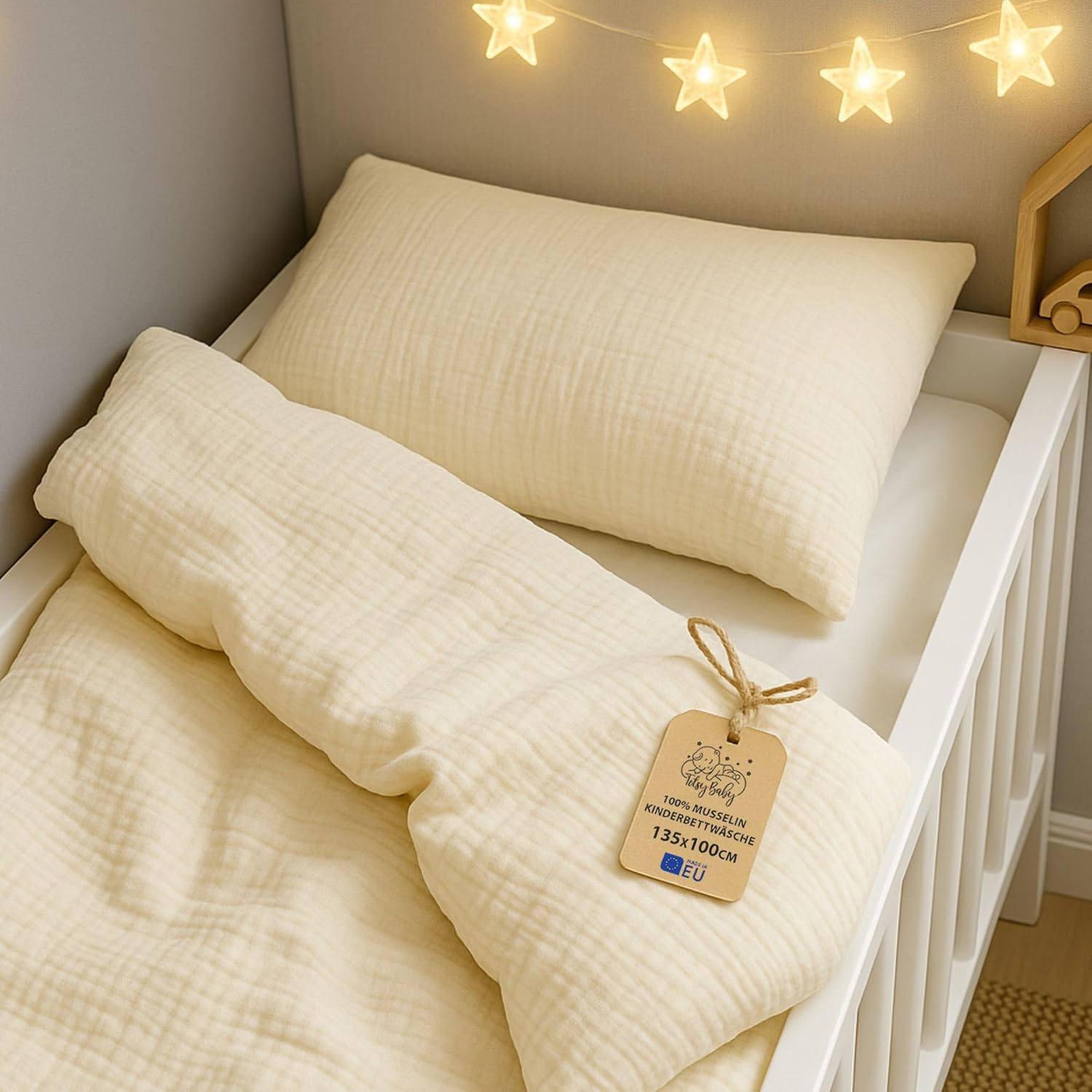 Thumbnail 4 de Totsy Baby Mousseline Housse de Couette 90x120 cm