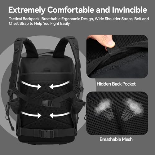 Thumbnail 6 de Delgeo Mochila Táctica 45L: gran capacidad, resistente y versátil para exterior
