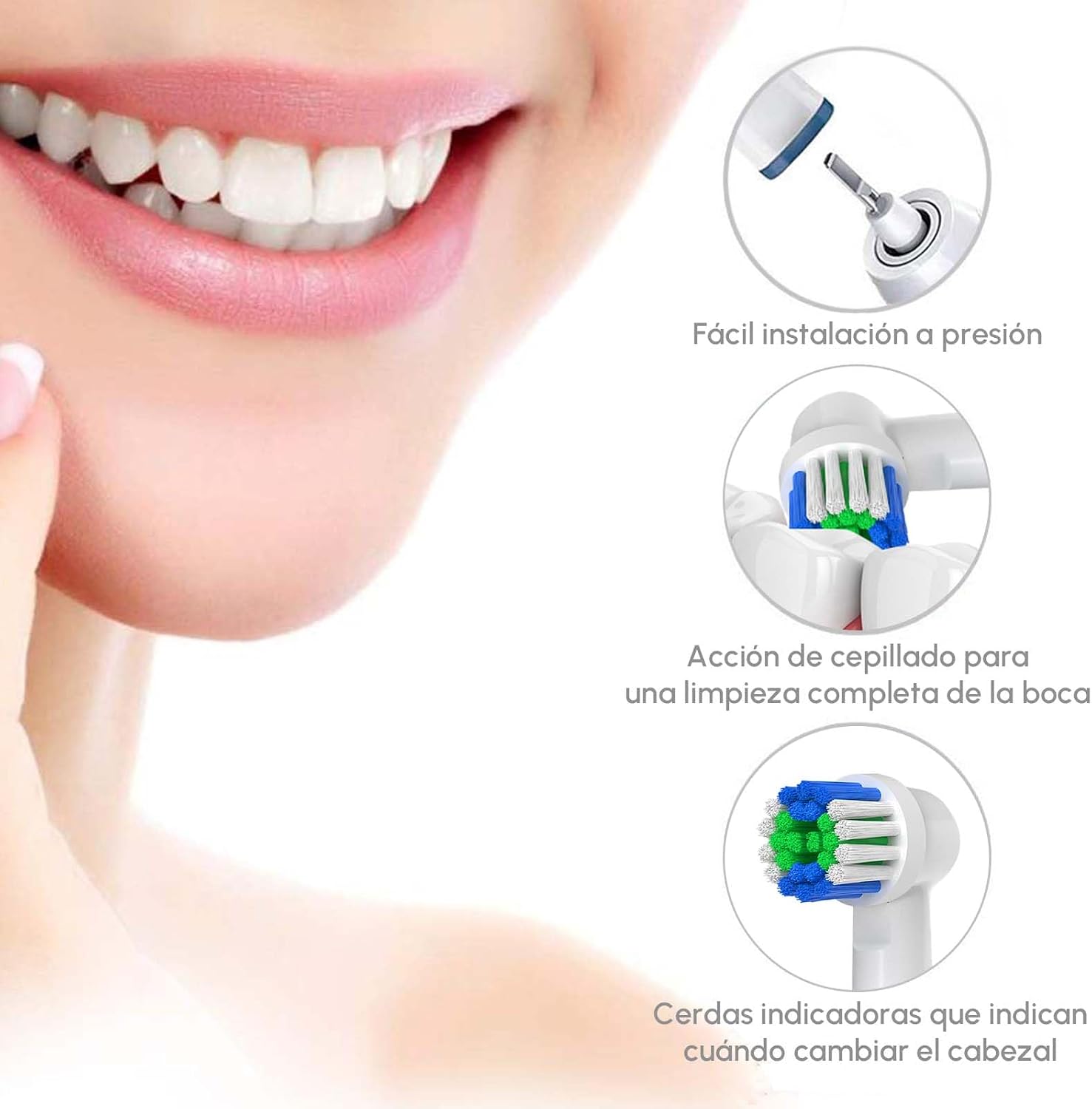Thumbnail 3 de GENKENT Recambios Oral B - 12 Cepillos Profesionales 🦷