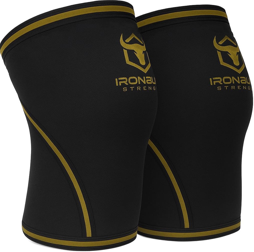 Thumbnail 6 de Iron Bull Strength Knee Sleeves 7mm (1 Pair) – Durable Compression Sleeve for Weightlifting, Powerlifting & Cross Training