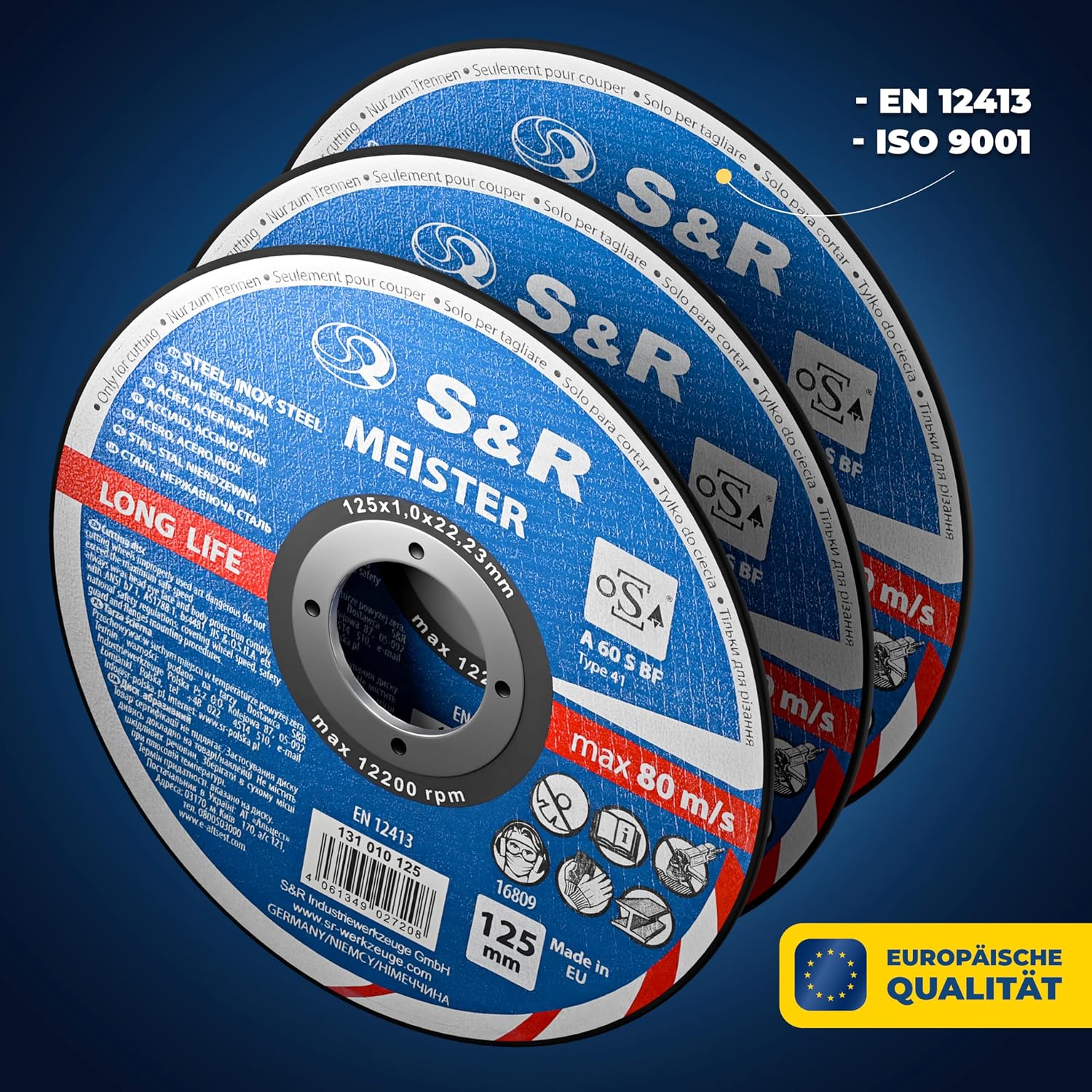 Thumbnail 6 de S&R Trennscheibe 125 mm 1 mm, 50er Set