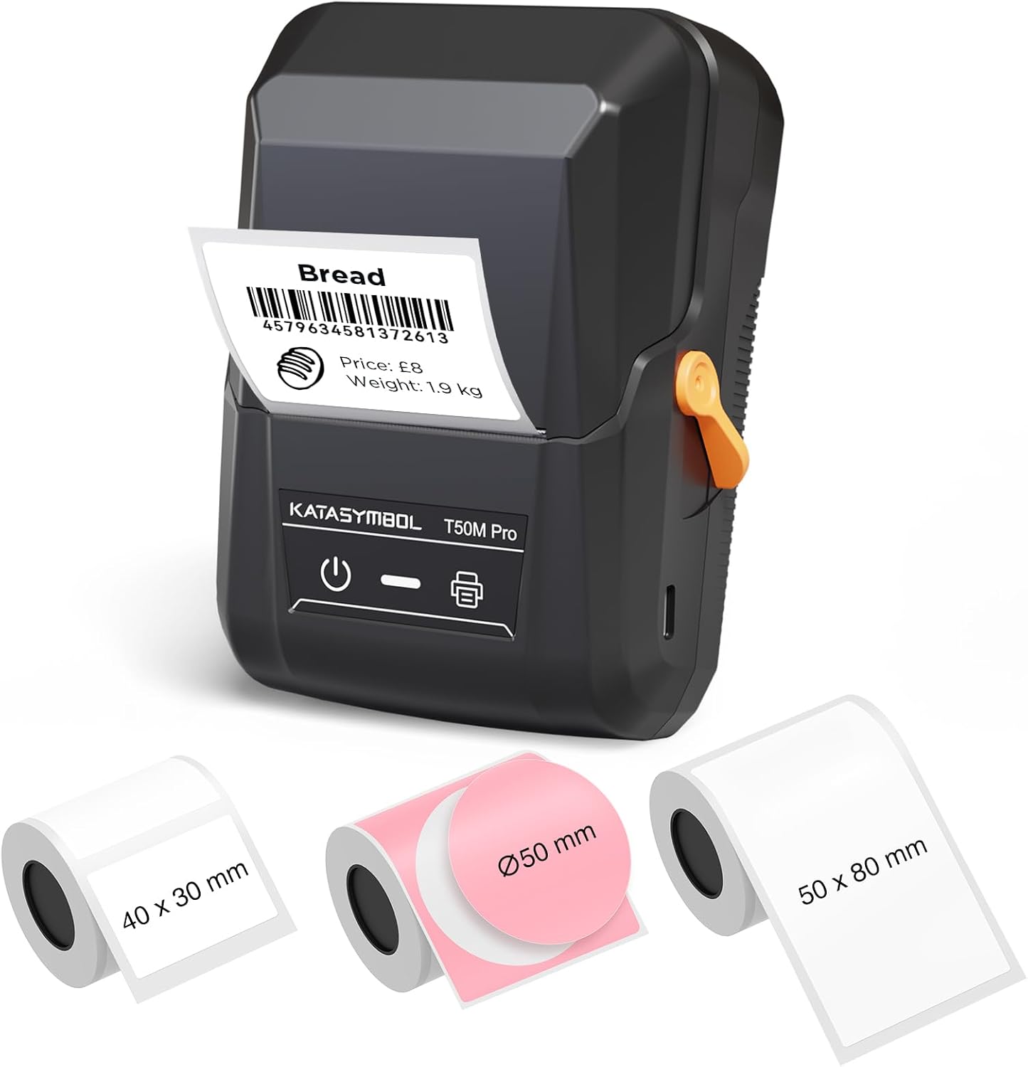 Detalle de SUPVAN T50M Pro 20–50mm label maker 📇