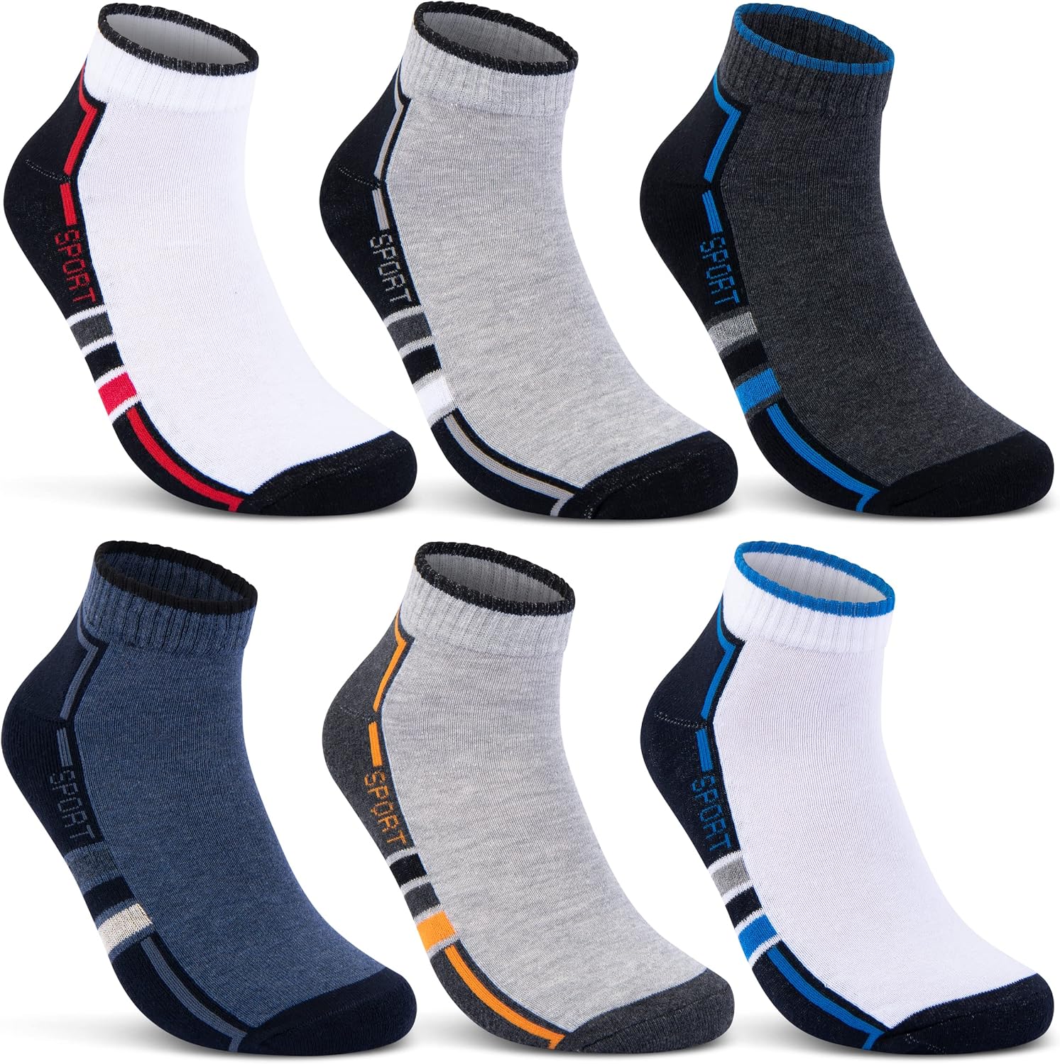 Detalle 2 de Sneaker Socken 6 Paar gepolstert