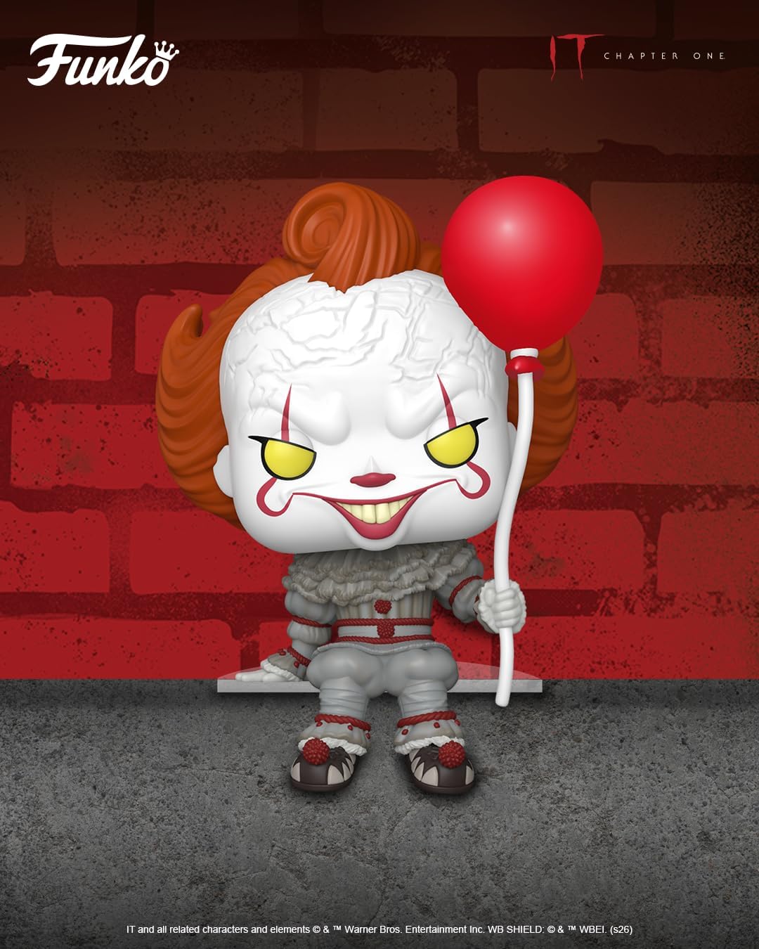 Detalle 2 de Funko Pop! Movies IT 2 Pennywise (sit) 90440 vinylfiguur