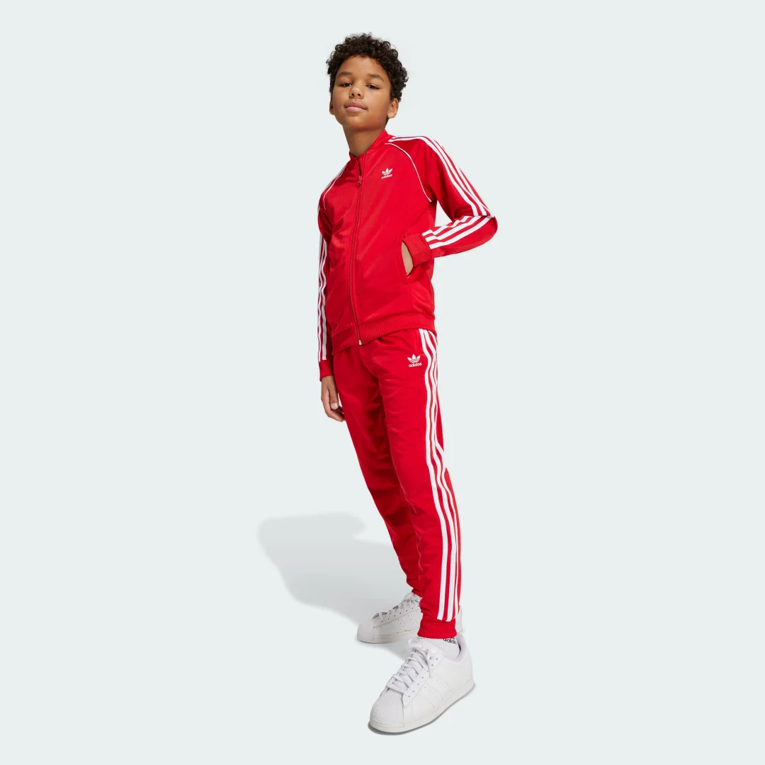 Thumbnail 2 de Adidas Chaqueta SST Adicolor Rojo