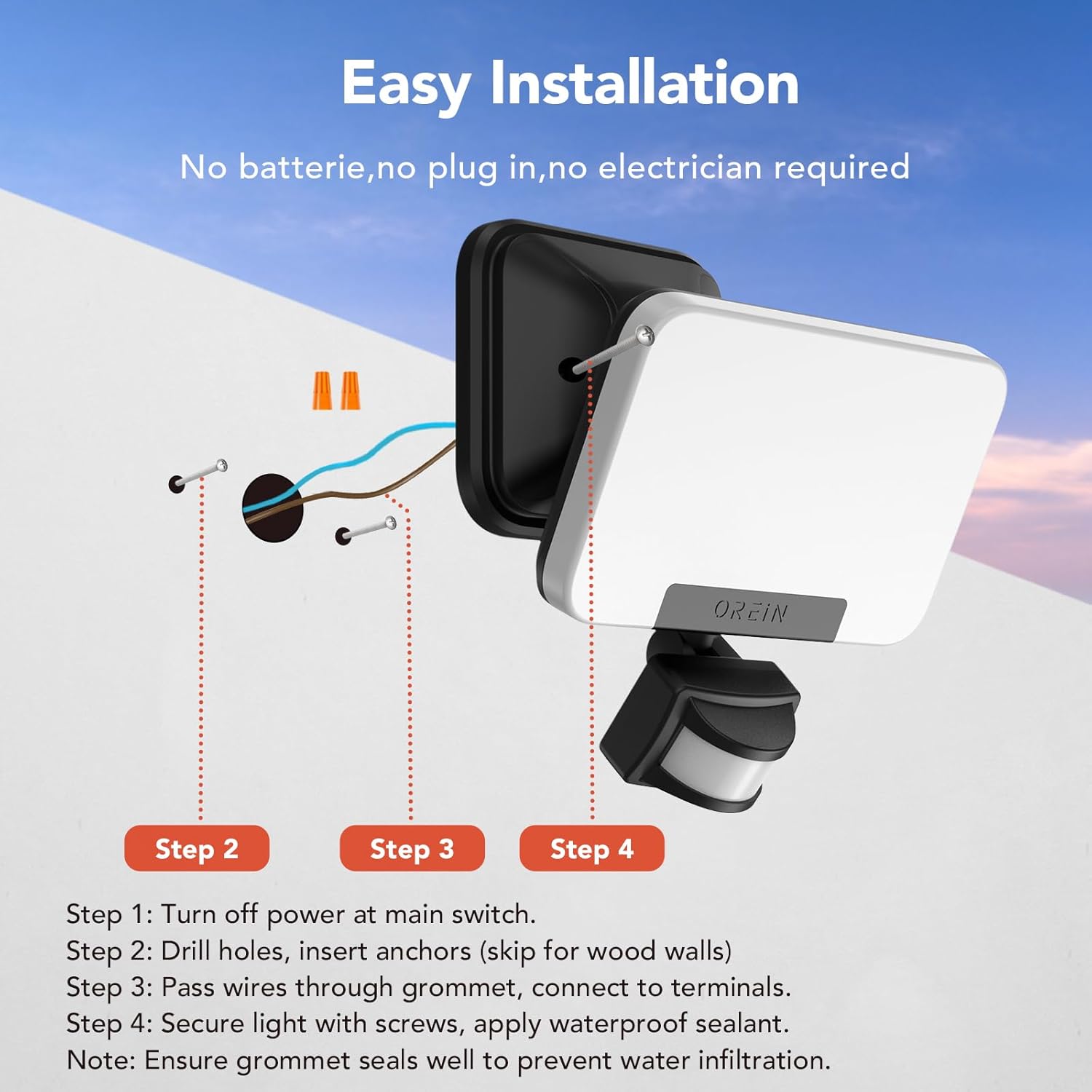 Thumbnail 5 de OREiN 24W Outdoor Flood Light