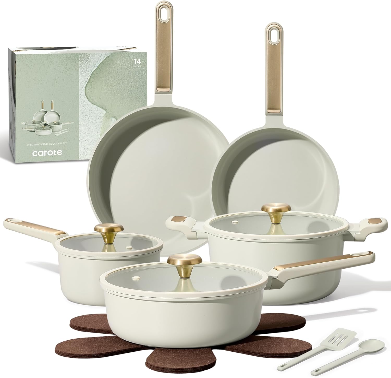 Thumbnail 6 de CAROTE 14-piece Nonstick Cookware Set