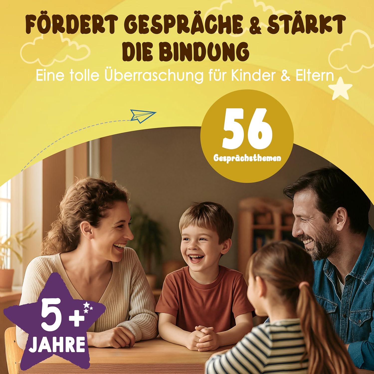 Detalle 2 de 56 Gesprächskarten für Kinder – Erzählkarten, Gefühle, Selbstreflexion und Fantasie