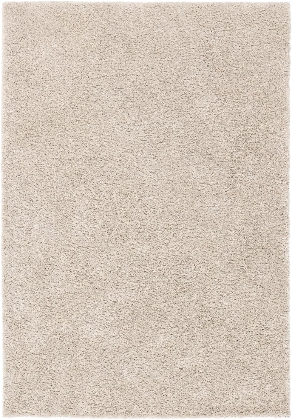 Detalle de RugVista Comfy kindertapijt 140 x 200 cm, beige, middelhoogpolig