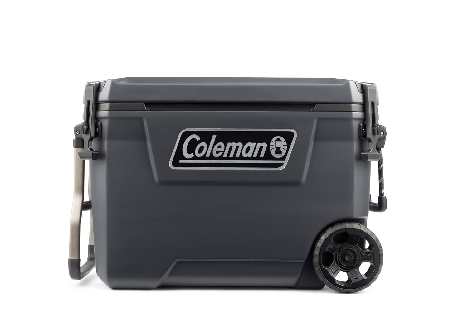 Detalle de Coleman Convoy 65QT: ghiacciaia rigida con ruote, 66 L, isolamento completo e uso versatile per outdoors