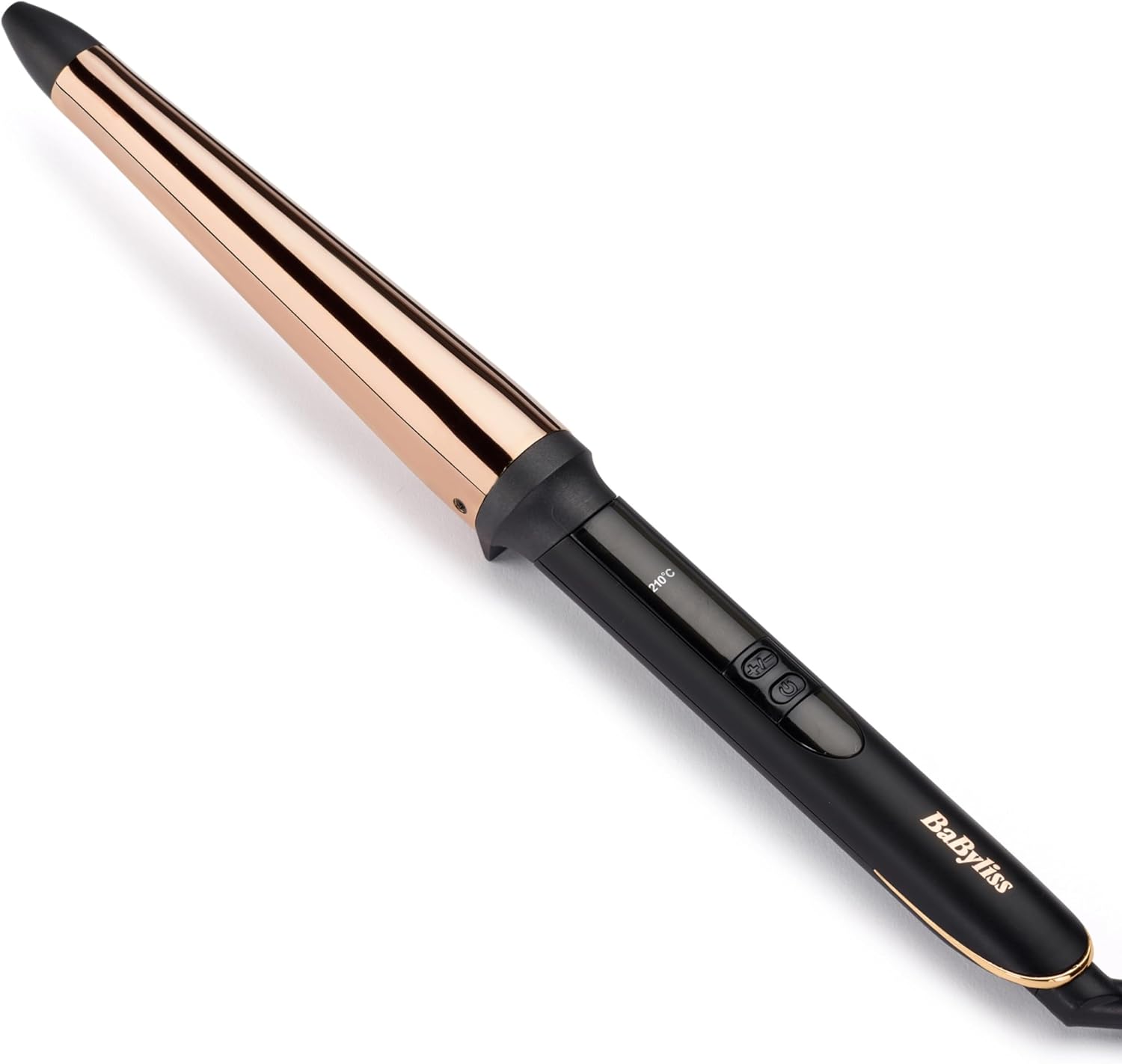 Detalle de BaByliss Salon Brilliance Conical Wand C458E – Lockenstab mit Titan-Beschichtung