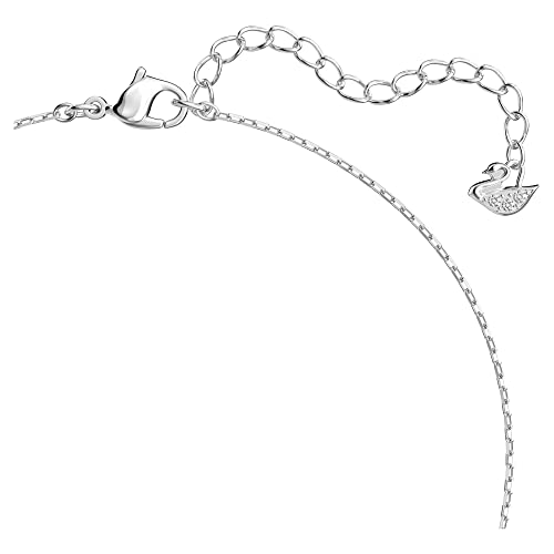 Detalle de Swarovski Collier Mesmera Attract Cœur – Blanc rhodié