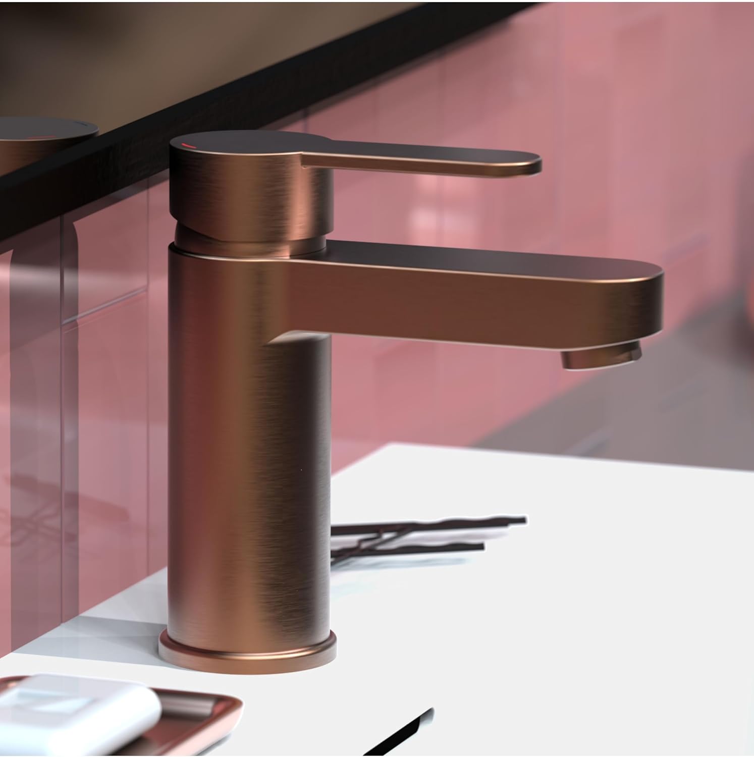 Thumbnail 7 de Schütte 34213 Grifo de Lavabo Elephant Cobre 🐘