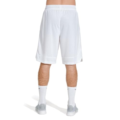 Detalle 2 de NIKE Everyday Cushion Crew Socken für Herren, 6er-Pack, Weiß/Schwarz, M