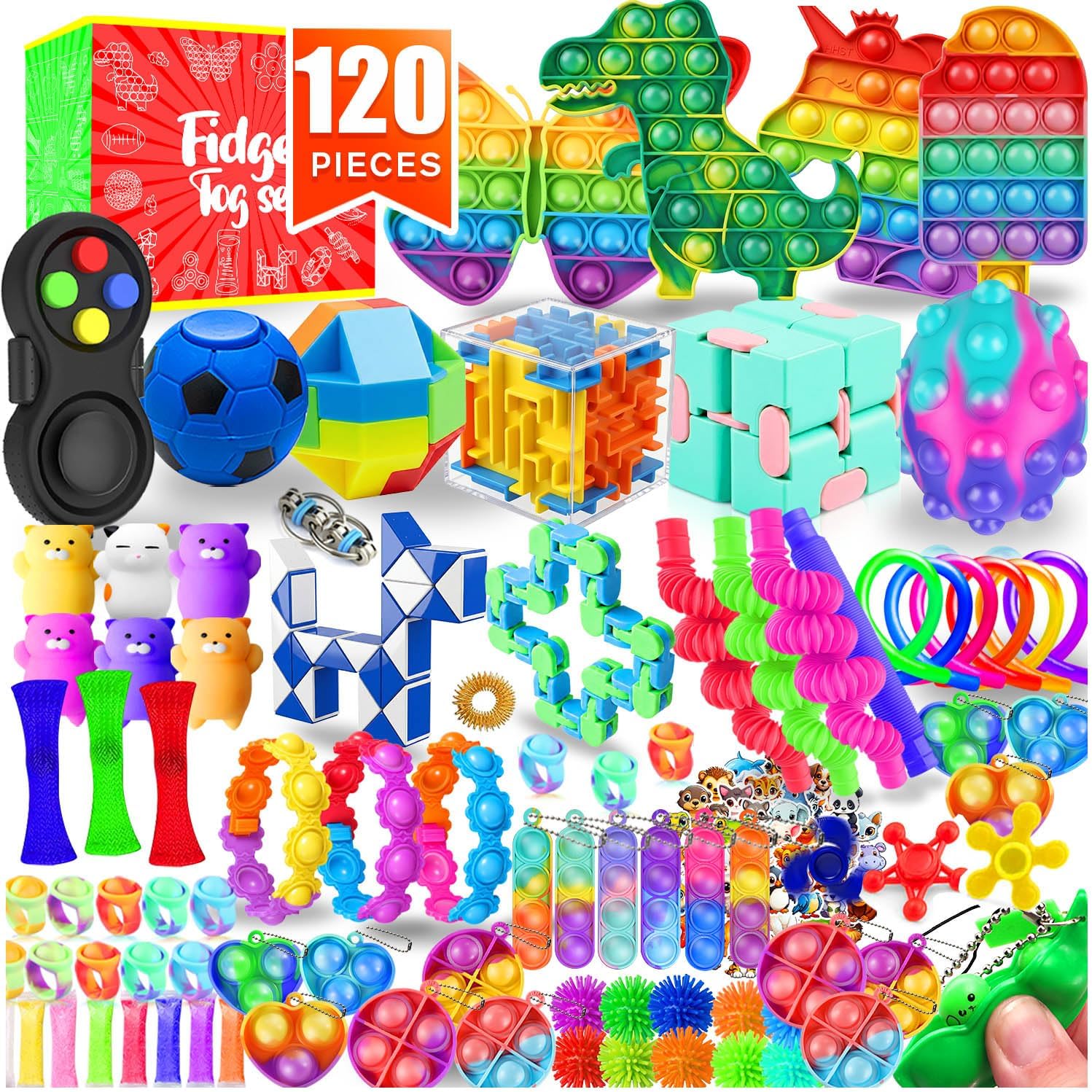 Detalle de Fidget Toys 126-Pack Sensory Toys for Kids