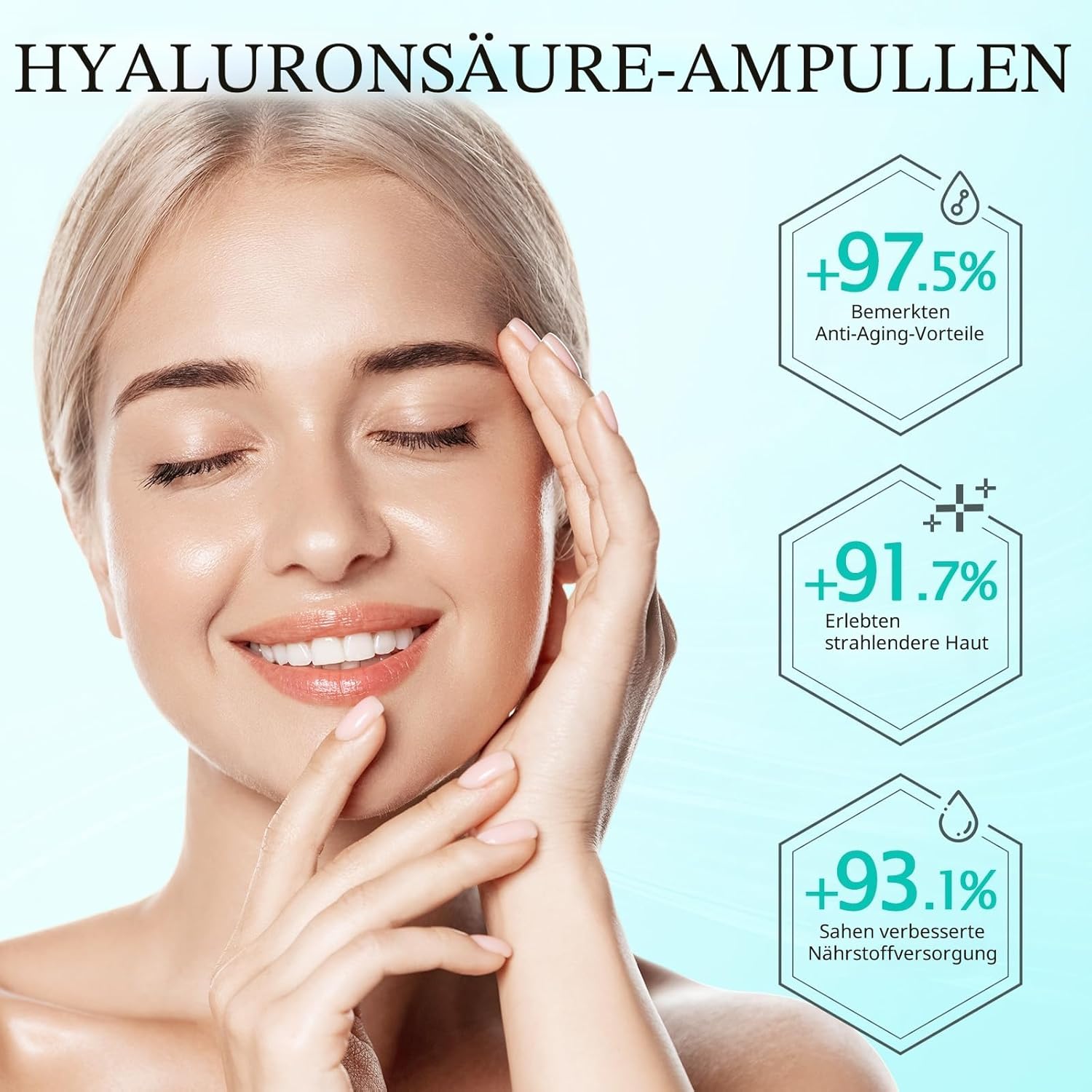 Thumbnail 6 de Hyaluron Serum Hochdosiert 3% 36 Ampullen