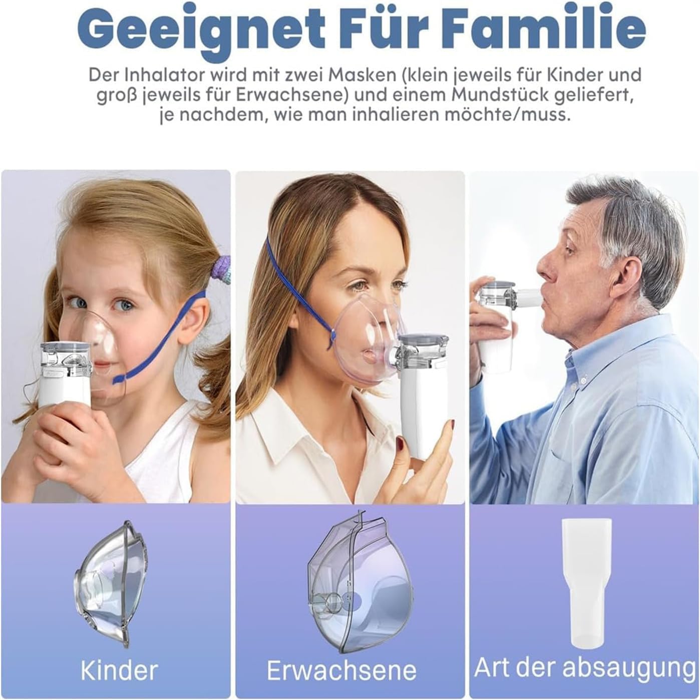 Thumbnail 6 de Meowyn Tragbares Inhalationsgerät USB wiederaufladbar