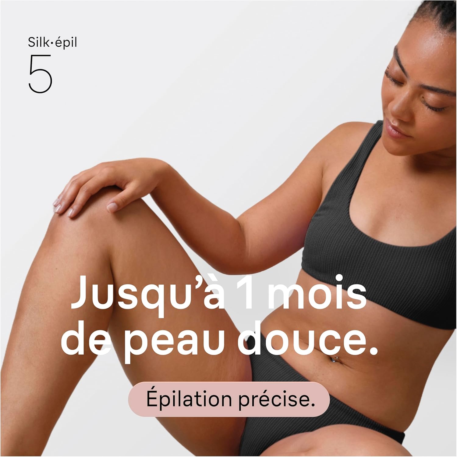 Thumbnail 1 de Silk·épil 5 Rose Flamant de Braun – Epilateur électrique femme avec rouleau de massage et accessoires