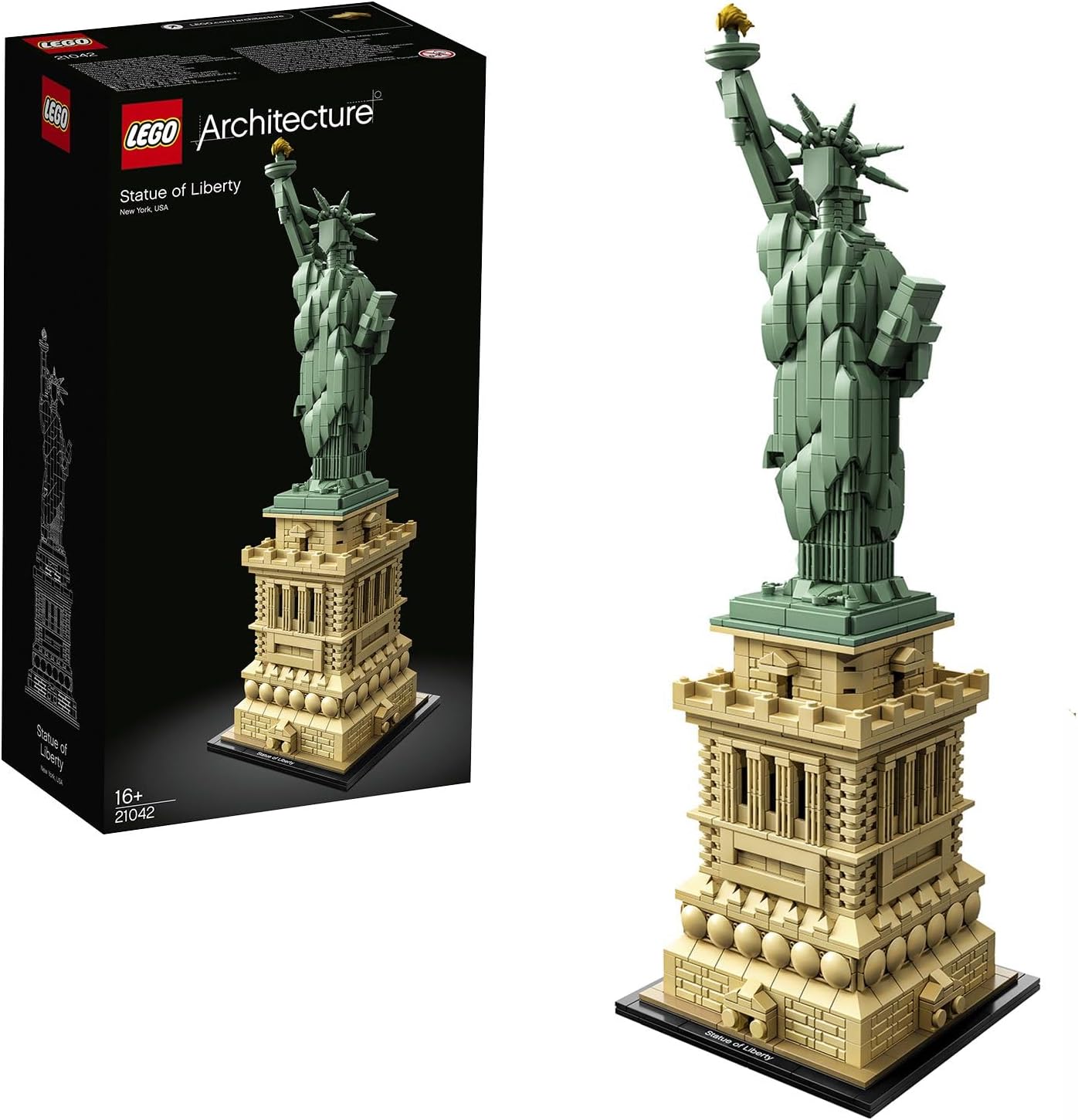 Detalle de LEGO 21042 Statue of Liberty Model Kit 🧱