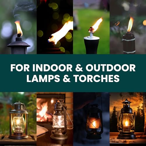 Thumbnail 4 de CUQOO 1L Scented Citronella Oil for Garden Burners – 2 Pack for Tiki Torches, Lanterns and Outdoor Lamps