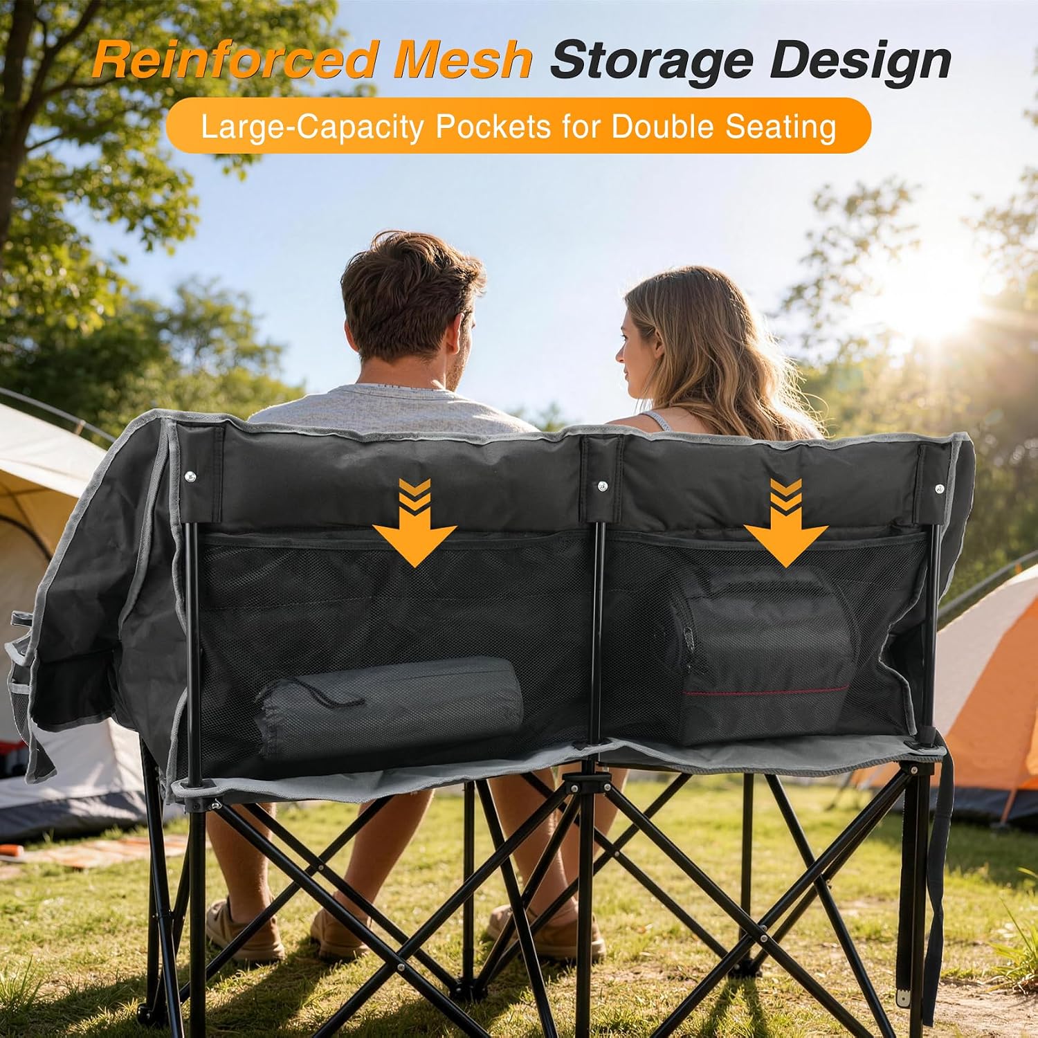 Detalle 2 de Suteck Double Camping Chair 660 lbs