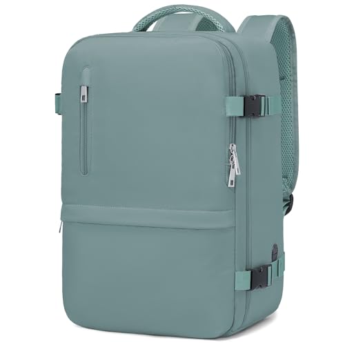 Detalle de Xkdoai Zaino da Viaggio 45x36x20 per Easyjet — Bagaglio a Mano comodo e ben organizzato
