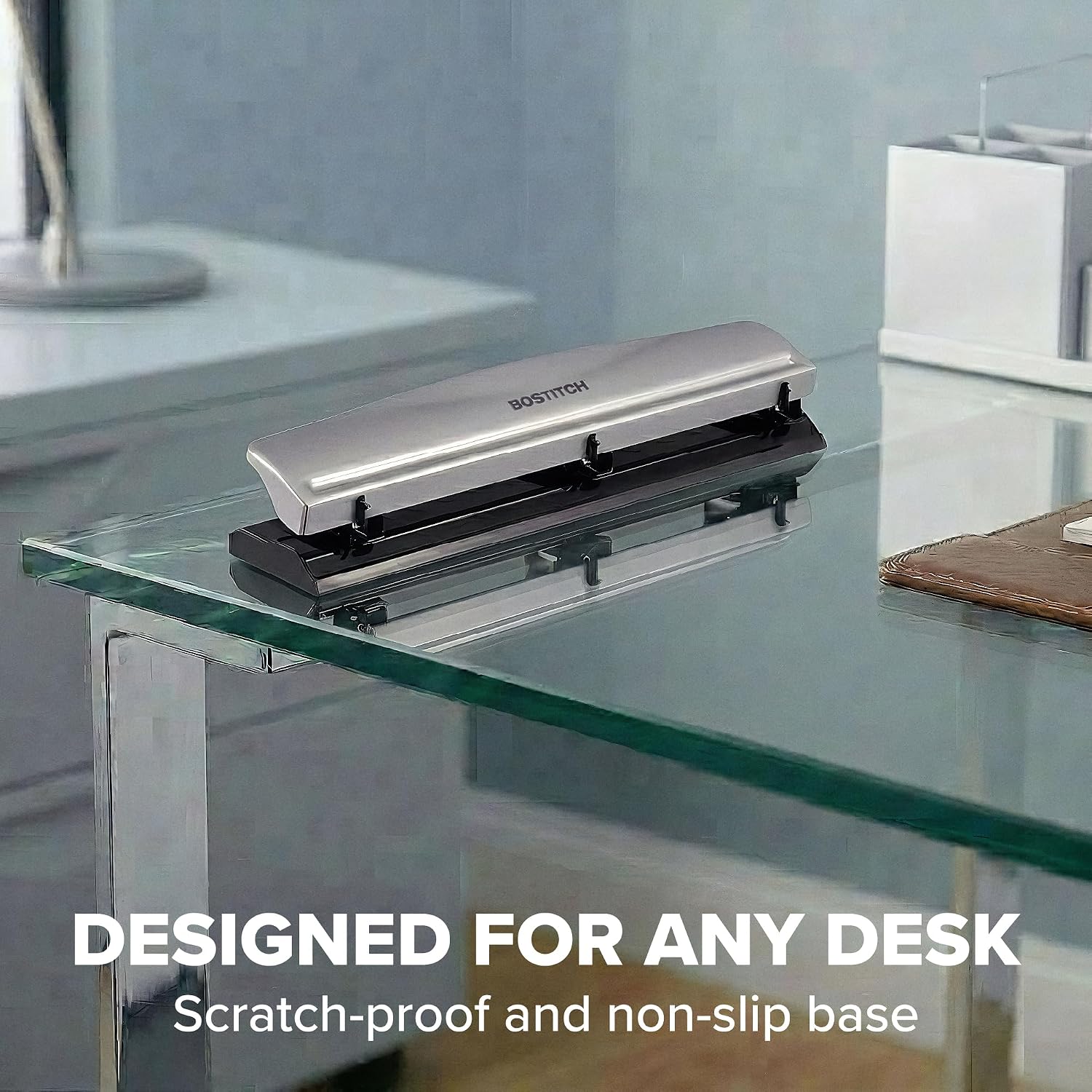 Detalle de Bostitch 3-Hole Paper Punch, 15-Sheet Capacity