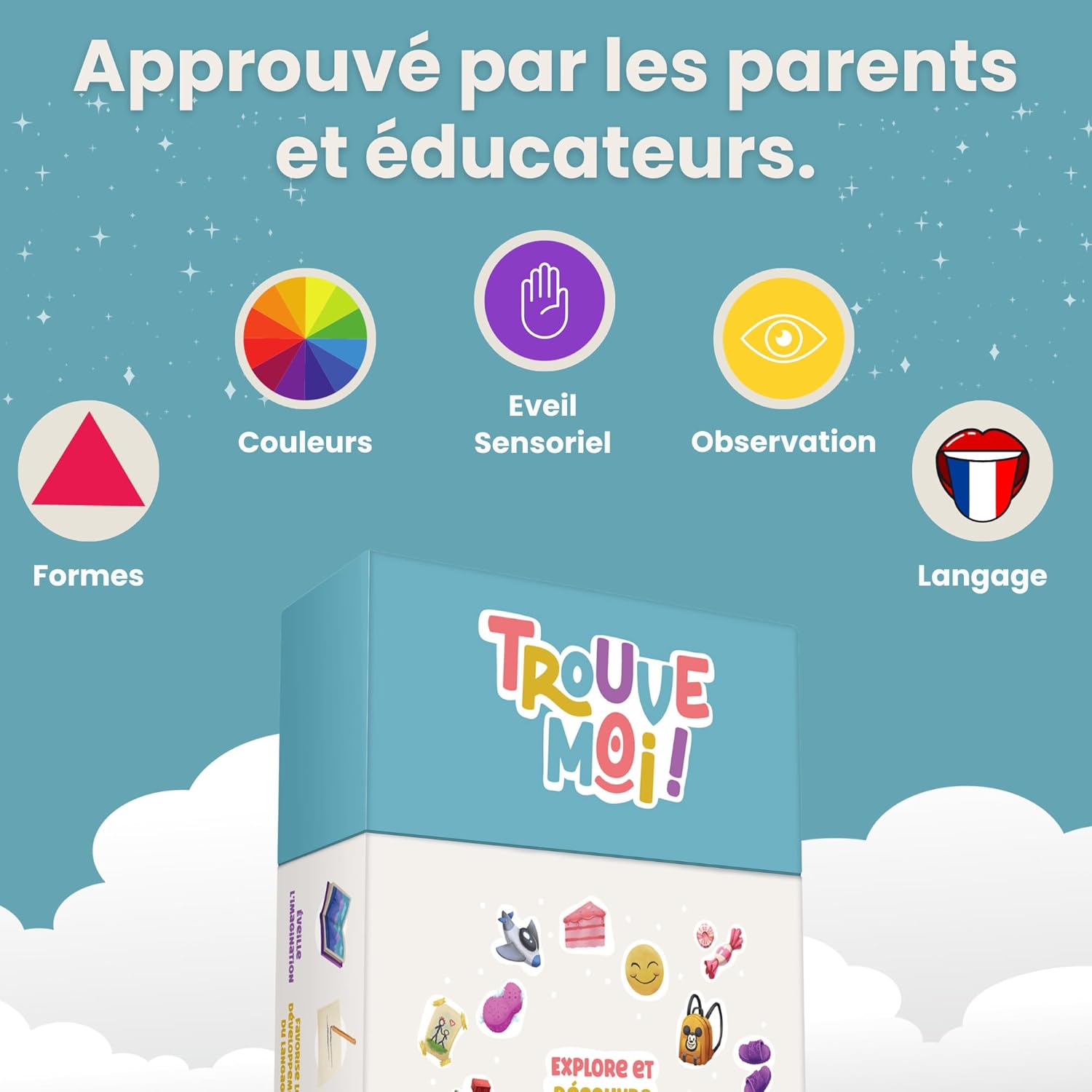 Thumbnail 4 de Oh Happy Games Trouve-Moi ! Jeu de cartes éducatif et ludique (2 à 6 ans) — sans écran