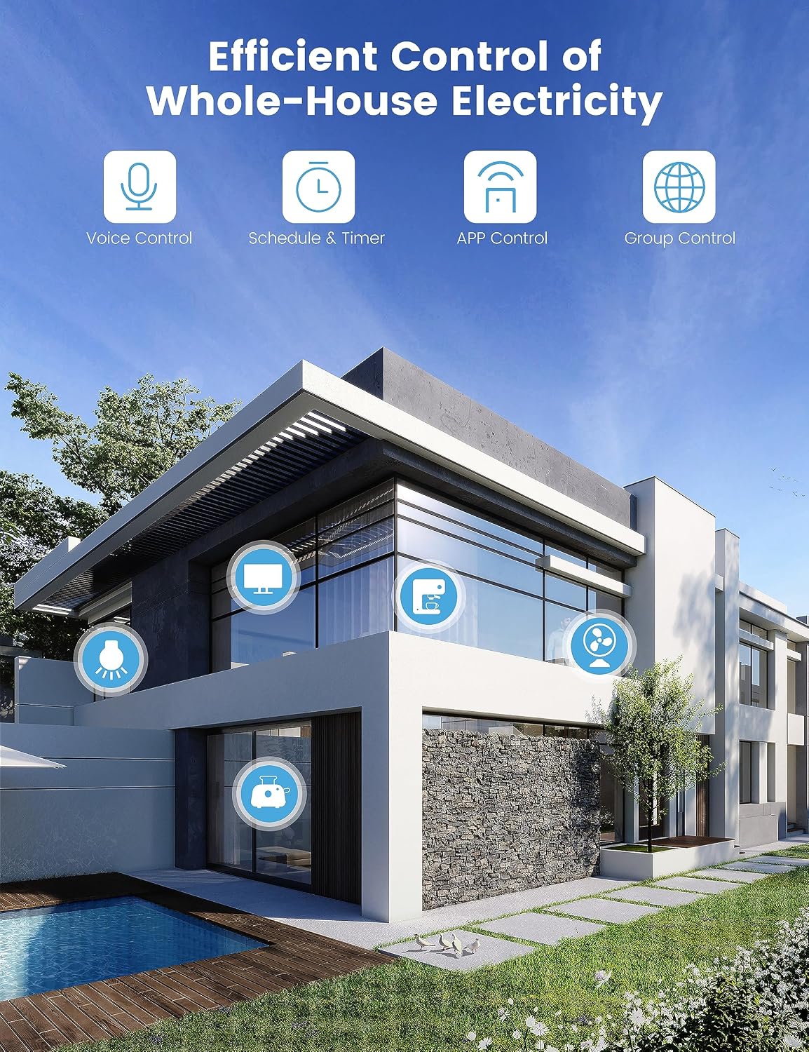 Thumbnail 5 de EIGHTREE 5GHz Smart Plug 13A with energy monitoring 🔌