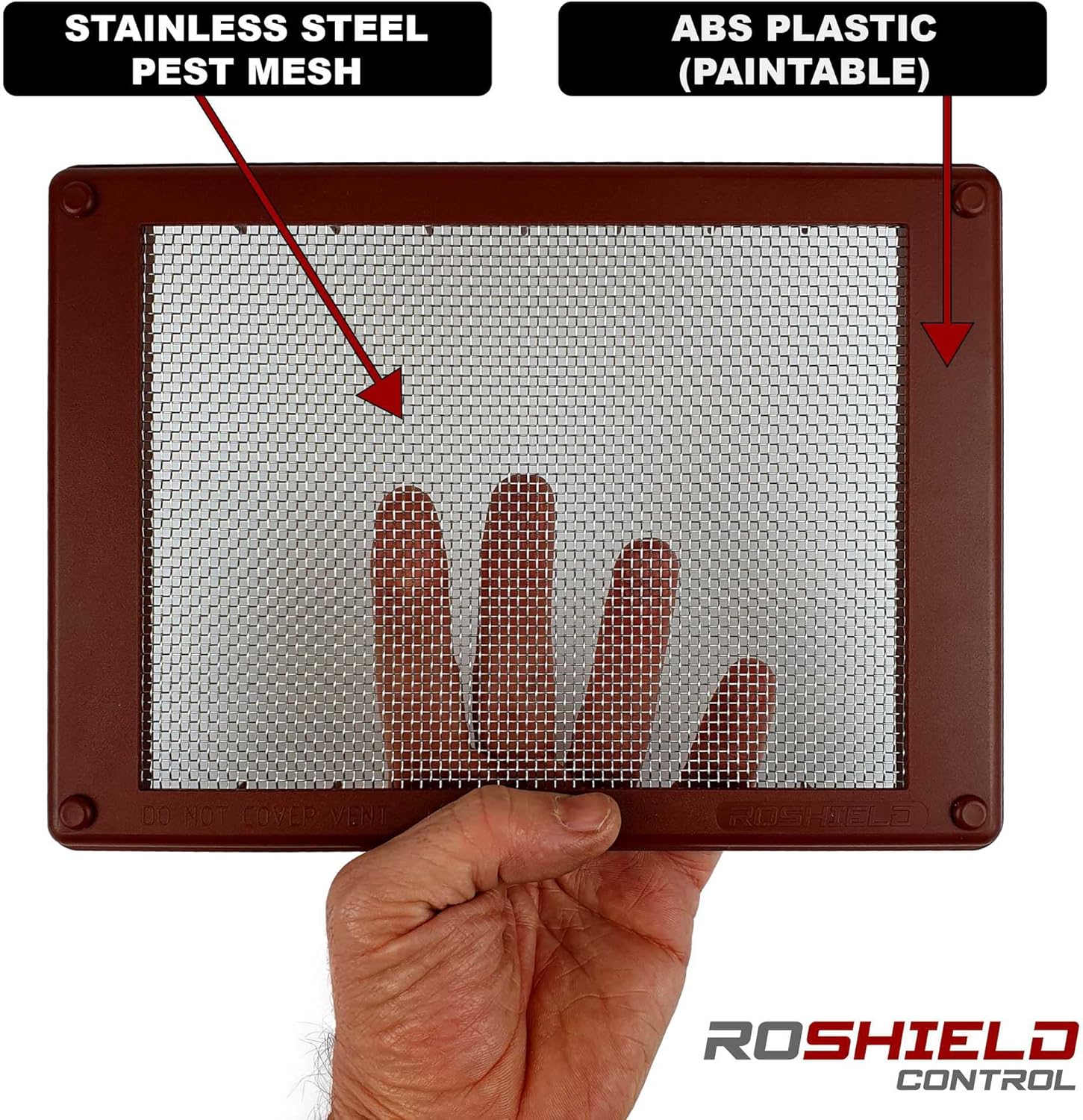 Thumbnail 5 de Roshield Pest Proofing Air Brick Mesh Vent Cover x 4