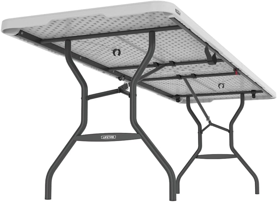 Thumbnail 6 de Table Pliante Lifetime Blanc Granite – 244,5 x 76,1 x 73,6 cm