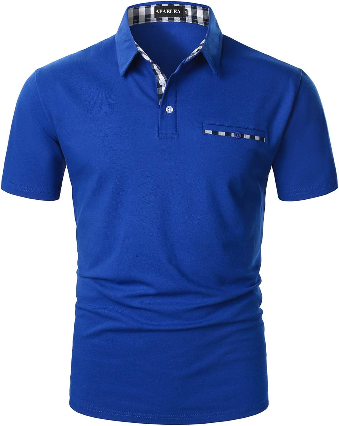 Detalle de APAELEA Polos Men Short Sleeve Summer Casual 1