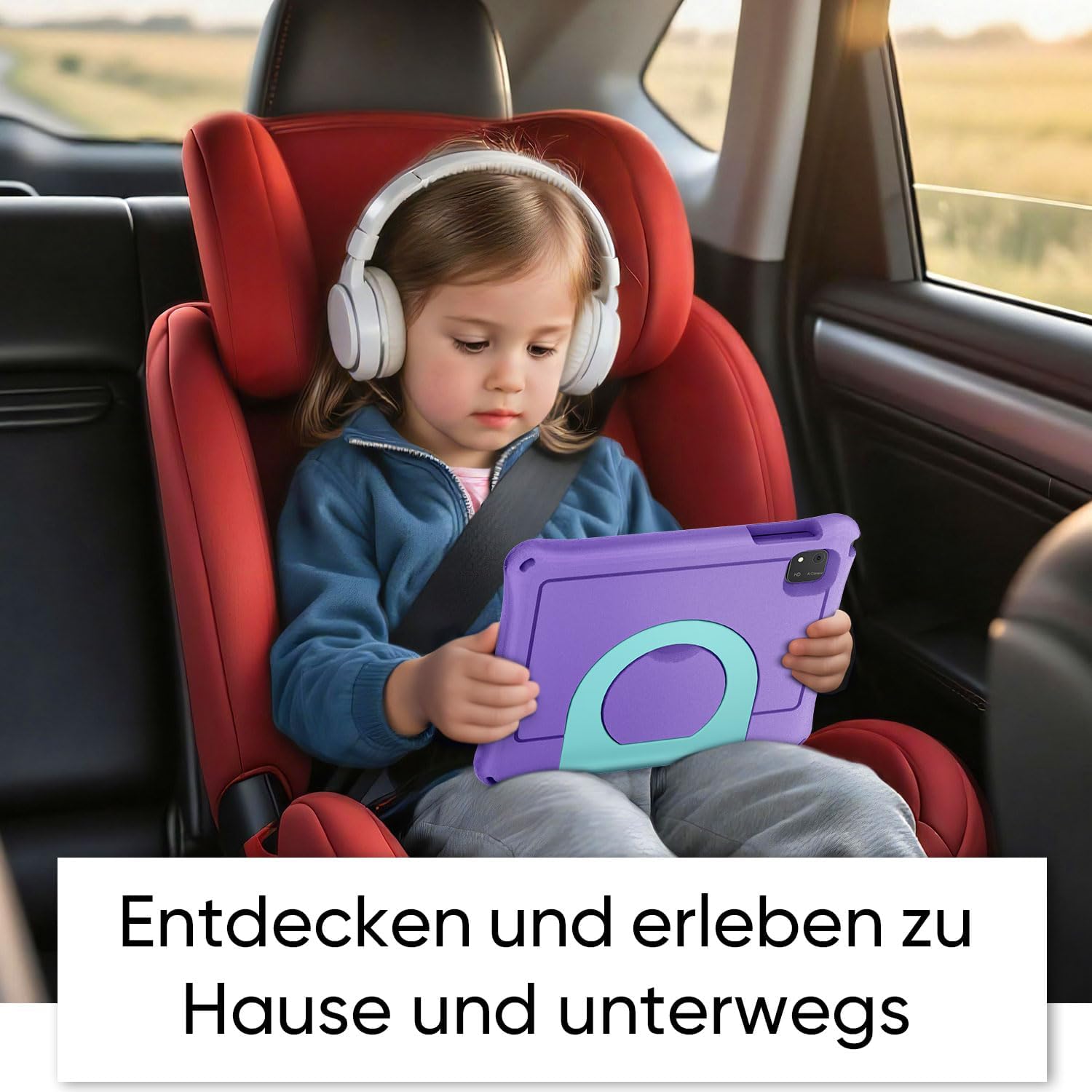 Thumbnail 6 de Kinder Tablet 10.1 Zoll Android 16 – 30 GB RAM, 64 GB ROM, erweiterbar, Kindersicherung & GPS