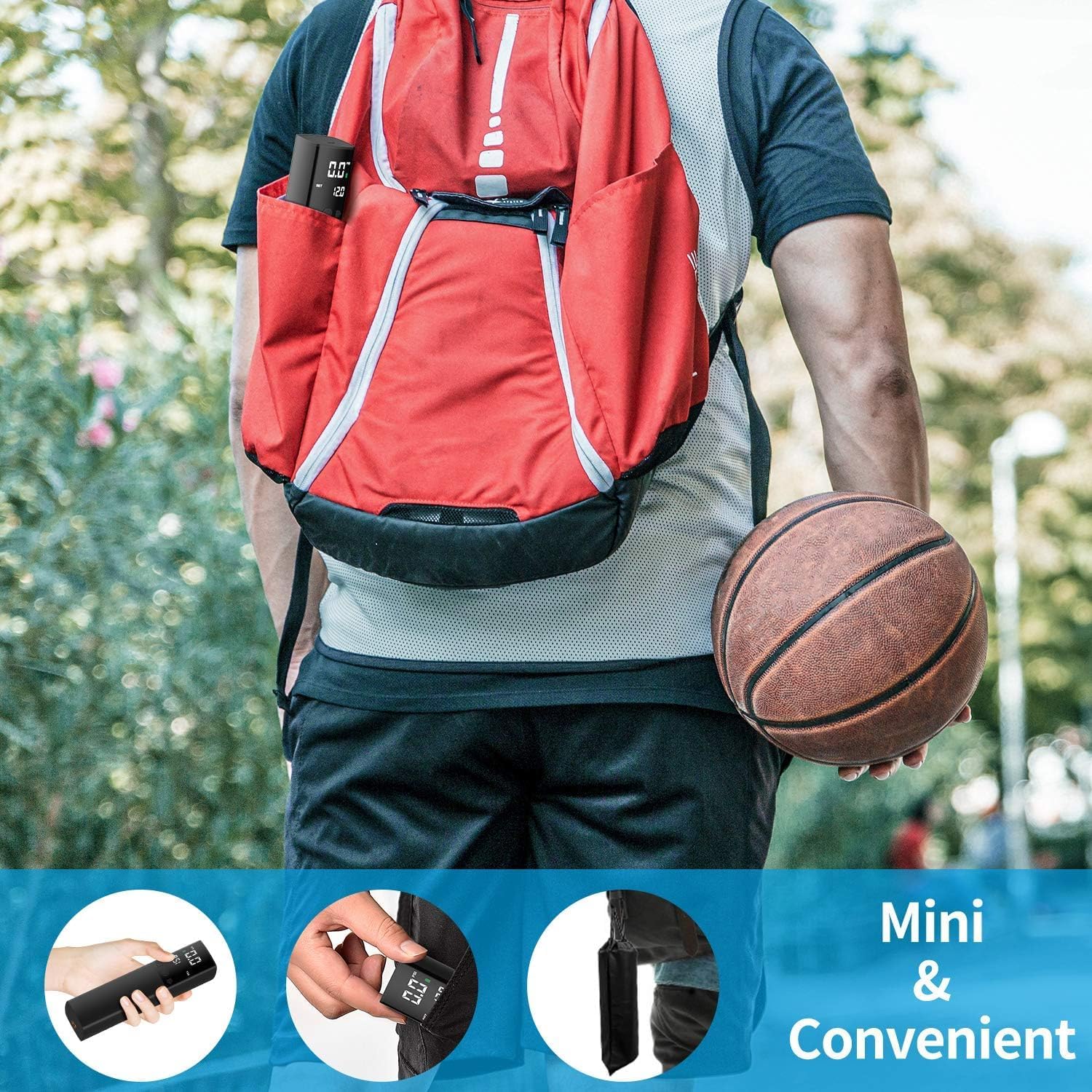 Thumbnail 3 de Pumteck Electric Ball Pump 2000 mAh