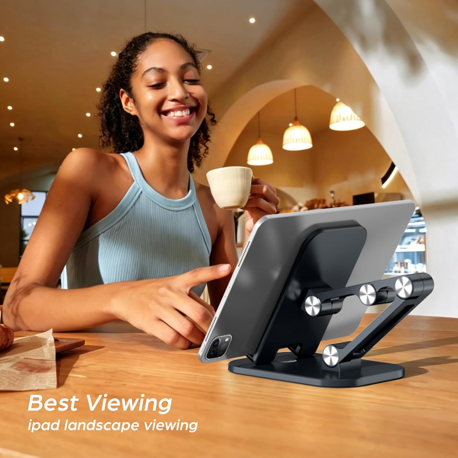 Thumbnail 5 de OCYCLONE Phone Stand Adjustable Height for 4.7–13"