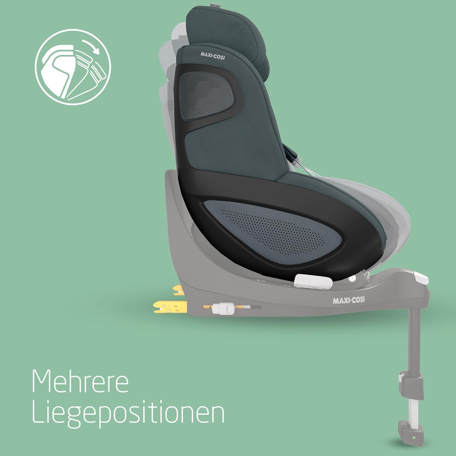 Thumbnail 6 de Maxi‑Cosi Pearl 360 i‑Size Babysitz 61–105 cm