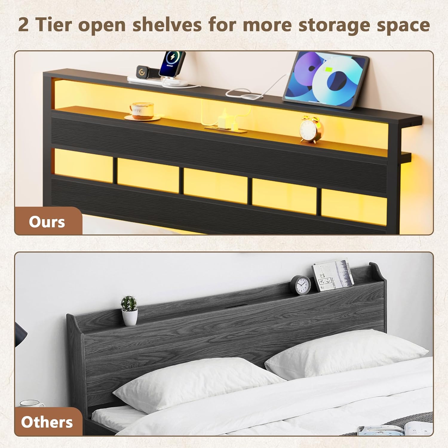 Detalle de Furnulem Twin Bed Frame