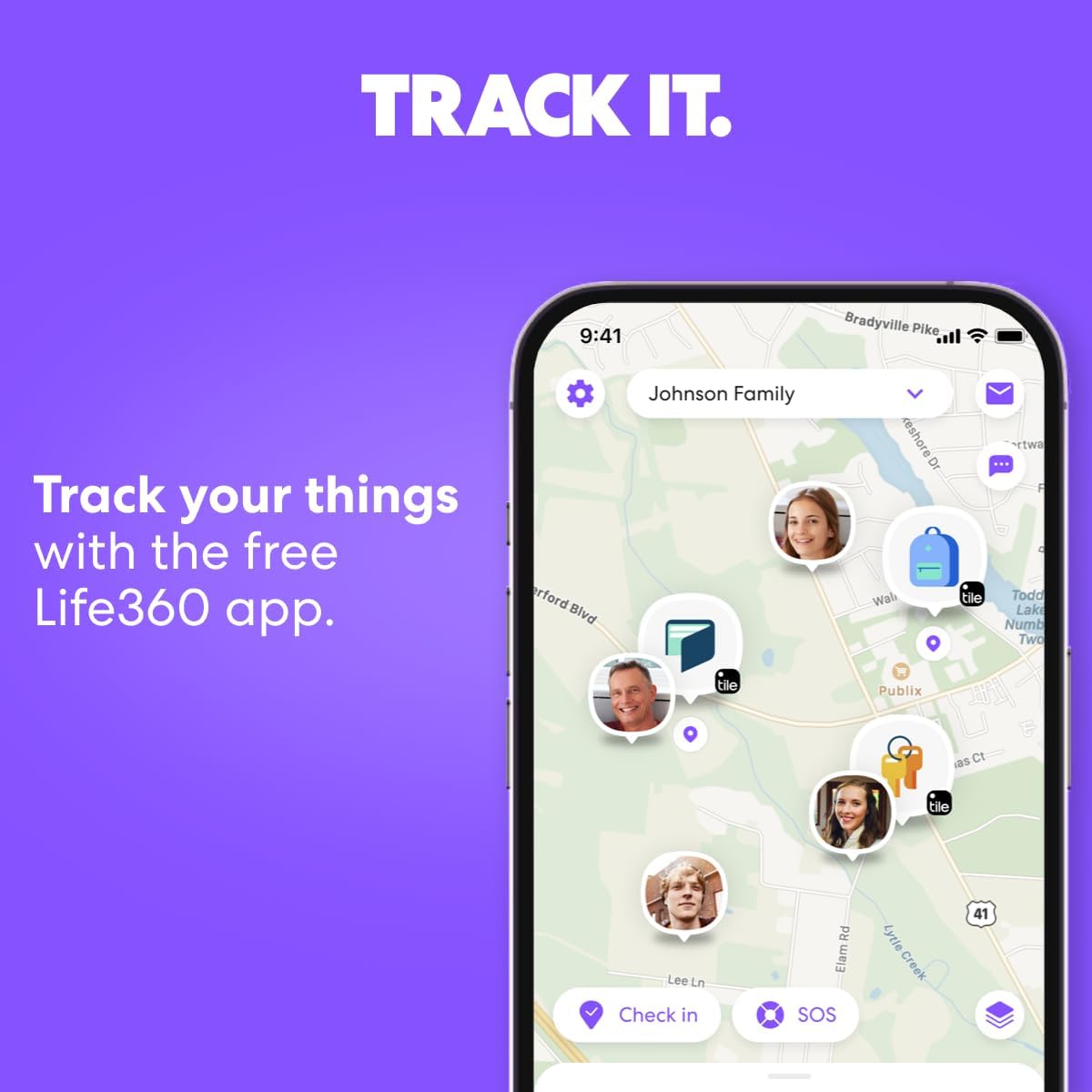 Detalle 1 de Tile by Life360 Slim 2024 - Localizador Bluetooth para objetos 🔍