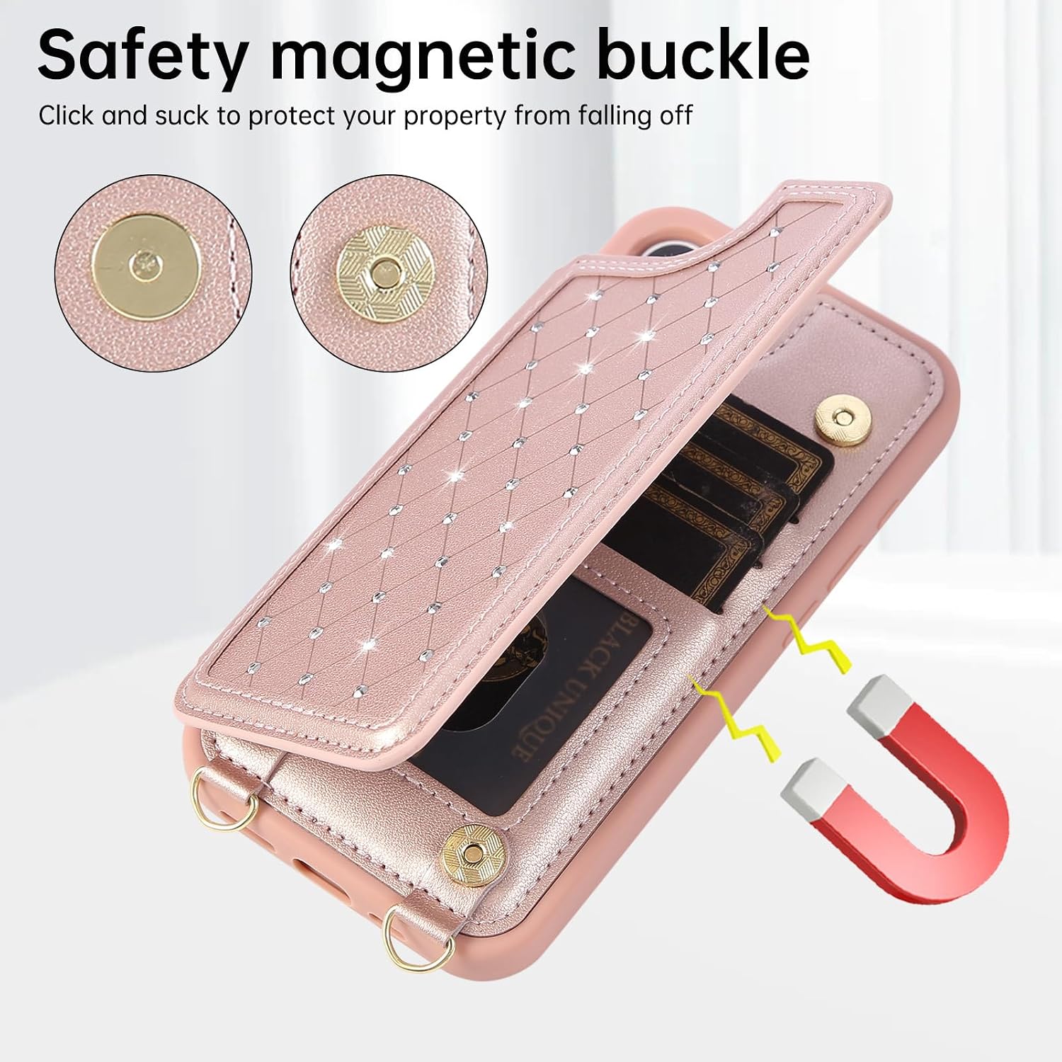 Detalle de Jcxtrombulous iPhone 16E wallet case