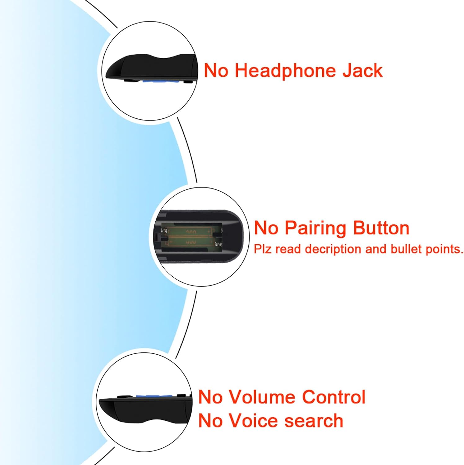 Thumbnail 6 de Gvirtue Roku replacement remote 2 pack