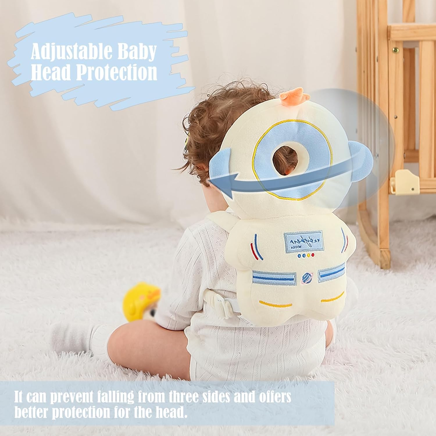Thumbnail 3 de Bambebe Baby Head Protection Pillow Astronaut