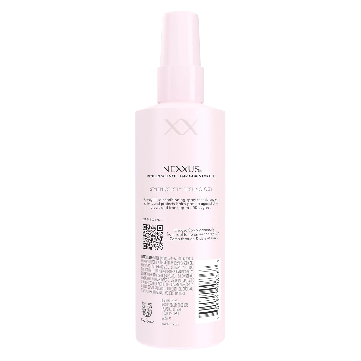 Detalle 2 de Nexxus 323076 Prep & Protect Heat Defense Spray, 6 oz, Up to 450°F