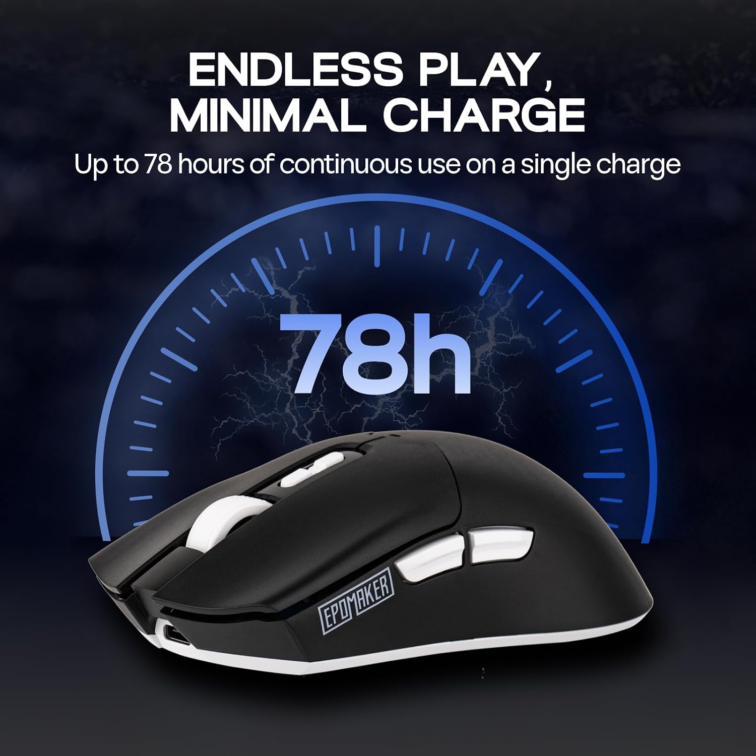 Thumbnail 5 de EPOMAKER Click Lite Wireless Mouse 500mAh