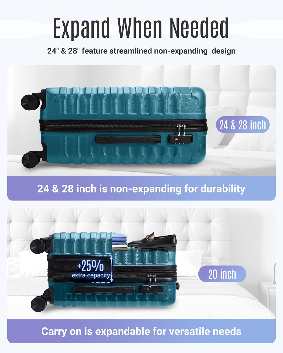Detalle 2 de LIGHT FLIGHT Luggage Set, ABS