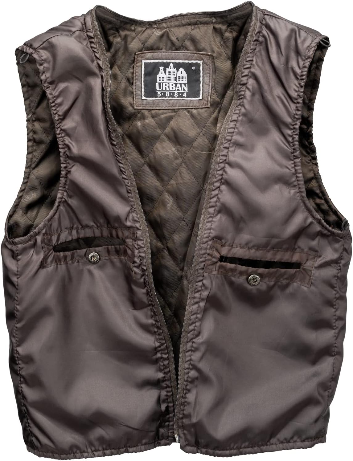 Thumbnail 4 de Urban Leather Ur-170 damska kurtka motocyklowa ze skóry jagnięcej, brązowa, L