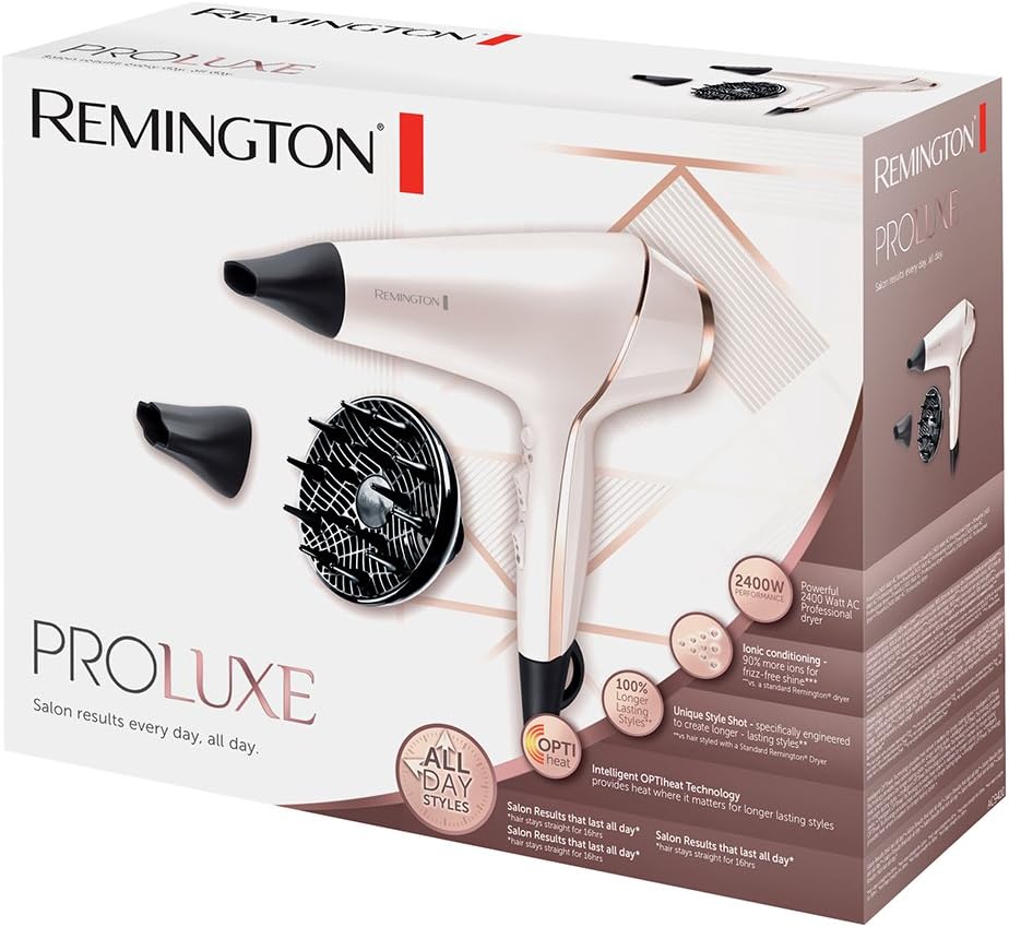 Thumbnail 1 de Remington AC9140 – Sèche-cheveux ionique OptiHeat PROluxe 2400W