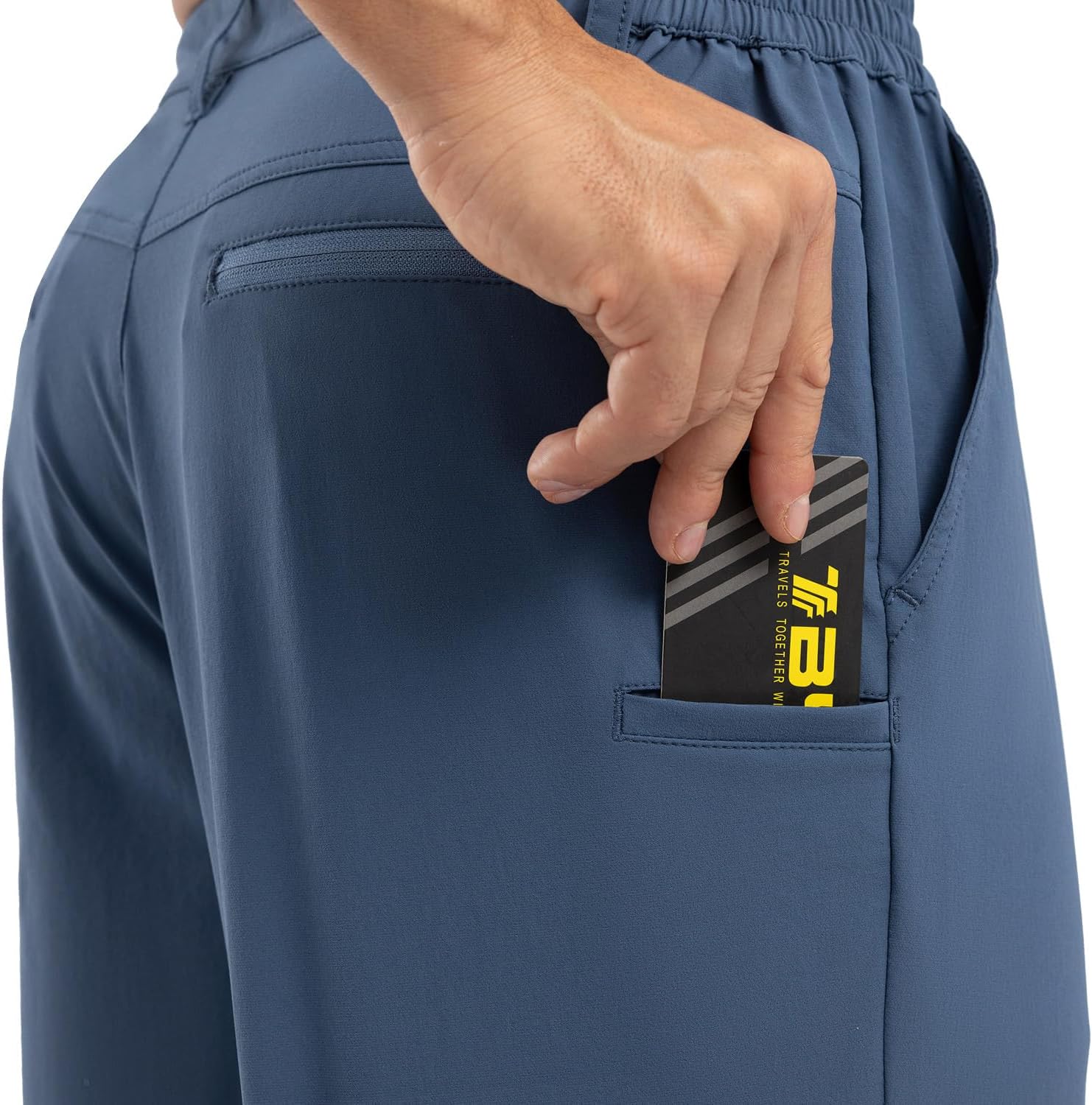 Thumbnail 4 de BGOWATU Men's Golf & Outdoor Shorts, Lightweight Quick-Dry Cargo, 5 Pockets