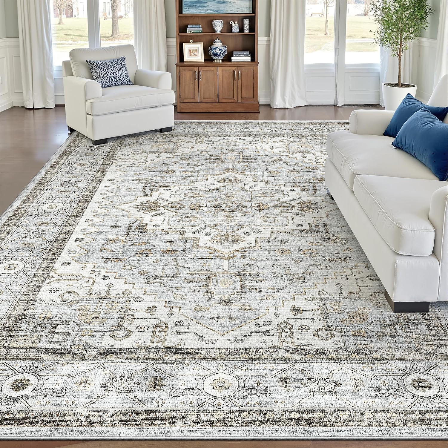 Detalle de Befbee Washable Area Rug 5x7