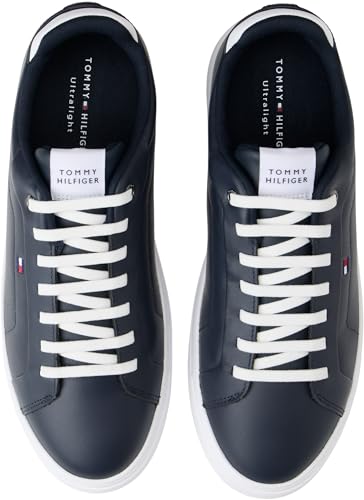 Detalle de Tommy Hilfiger Icon Court Light ESS Fm0fm05678: tenis bajos para hombre (Blue Desert Sky) 44 EU
